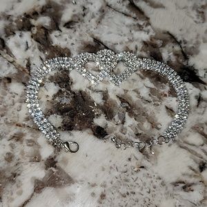 Crystal anklet
